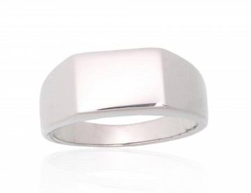 Серебряное кольцо #2101925(PRh-Gr), Серебро 925°, родий (покрытие), Размер: 22, 5.8 гр.