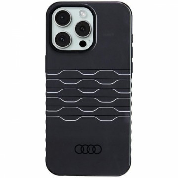 Audi IML MagSafe Case iPhone 15 Pro Max 6.7" czarny|black hardcase AU-IMLMIP15PM-A6|D3-BK
