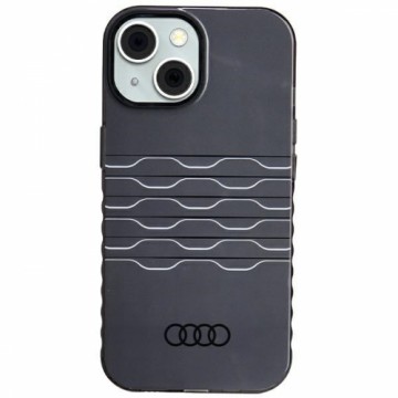 Audi IML MagSafe Case iPhone 15 | 14 | 13 6.1" czarny|black hardcase AU-IMLMIP15-A6|D3-BK