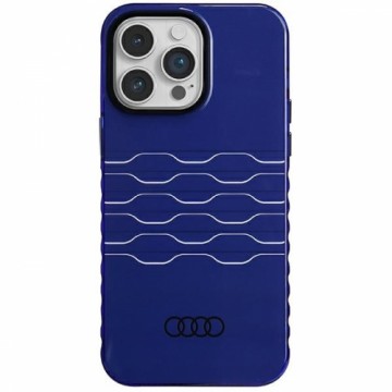 Audi IML MagSafe Case iPhone 14 Pro Max 6.7" niebieski|navy blue hardcase AU-IMLMIP14PM-A6|D3-BE