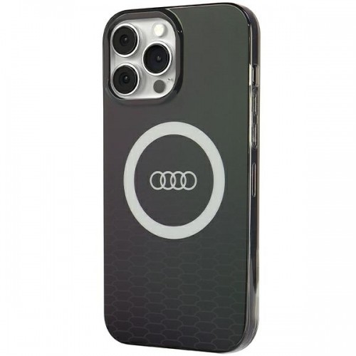Audi IML Big Logo MagSafe Case iPhone 13 Pro | 13 6.1" czarny|black hardcase AU-IMLMIP13P-Q5|D2-BK image 2
