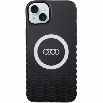 Audi IML Big Logo MagSafe Case iPhone 15 Plus | 14 Plus 6.7" czarny|black hardcase AU-IMLMIP15M-Q5|D2-BK