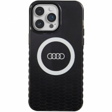 Audi IML Big Logo MagSafe Case iPhone 14 Pro Max 6.7" czarny|black hardcase AU-IMLMIP14PM-Q5|D2-BK