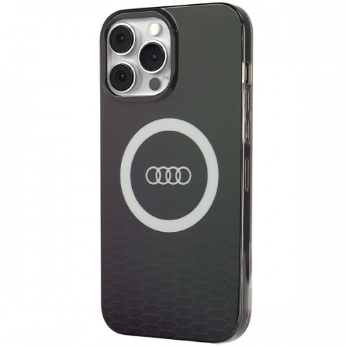 Audi IML Big Logo MagSafe Case iPhone 13 Pro Max 6.7" czarny|black hardcase AU-IMLMIP13PM-Q5|D2-BK image 2