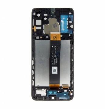 For_samsung LCD display + Touch Unit + Front Cover for Samsung A326 Galaxy A32 5G Black (Version CDOT)