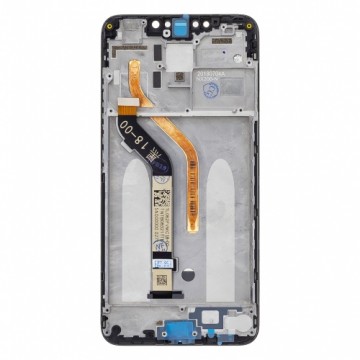 For_poco LCD Display + Touch Unit + Front Cover for PocoPhone F1 Black