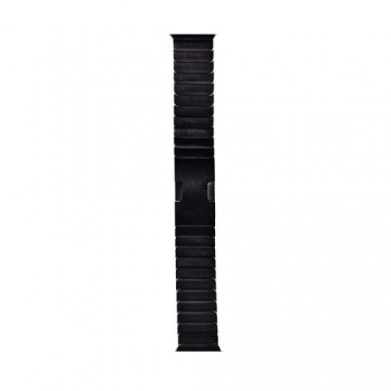 Devia Elegant Link Bracelet Siksniņa Pulkstenim Apple Watch 42 | 44 mm Melns