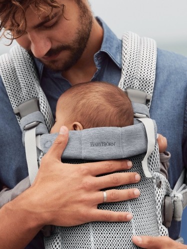BABYBJORN baby carrier HARMONY 3D Mesh, silver, 088004 image 5