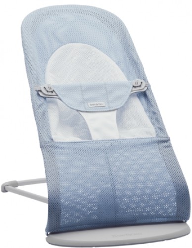 Babybjorn BABYBJÖRN šūpuļkrēsls BALANCE SOFT MESH, sky blue/white, 005143 image 1