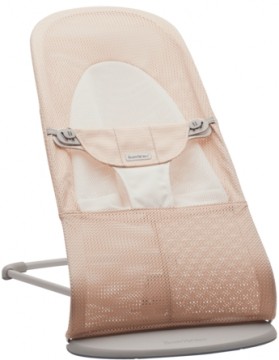Babybjorn BABYBJÖRN šūpuļkrēsls BALANCE SOFT MESH, pearly pink/white , 005142