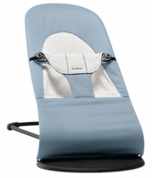 Babybjorn BABYBJÖRN šūpuļkrēsls BALANCE SOFT COTTON/JERSEY, blue/grey, 005045