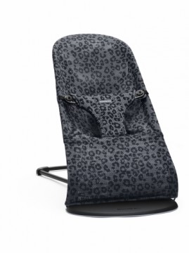 Babybjorn BABYBJÖRN šūpuļkrēsls Bliss, Anthracite/Leopard, Mesh 6078