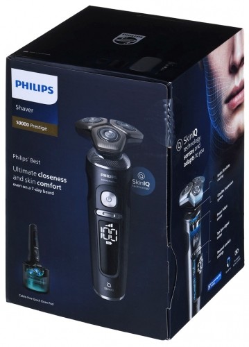 Philips Shaver S9000 Prestige SP9840/32 men's shaver Rotation shaver Trimmer Grey image 2
