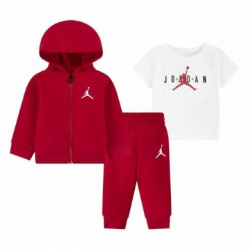 Zīdaiņa Sporta Apģērbs Jordan Essentials Fleeze Box Balts Sarkans