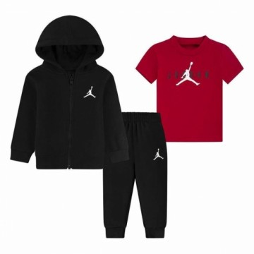 Zīdaiņa Sporta Apģērbs Jordan Essentials Fleeze Box Sarkans Melns