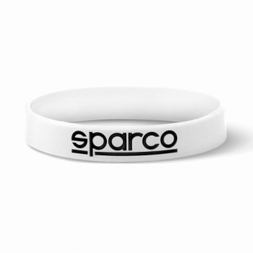 Браслеты Sparco Белый Силикон 9 cm (Один размер) (10 штук)