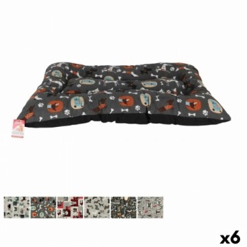 Mājdzīvnieku gulta MCT mascotas Tekstils 100 x 70 x 9 cm (6 gb.)