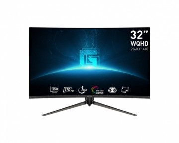 MSI G32CQ5P computer monitor 80 cm (31.5") 2560 x 1440 pixels Wide Quad HD LCD Black