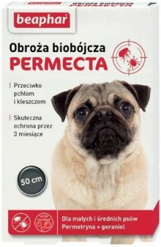 Beaphar biocidal collar for small and medium dogs - 50 cm