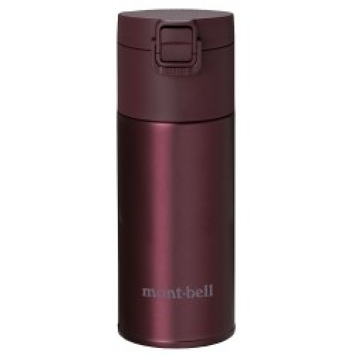 Mont-bell Termoss ALPINE Thermo Bottle ACTIVE, 0,35L  Wine Red image 1