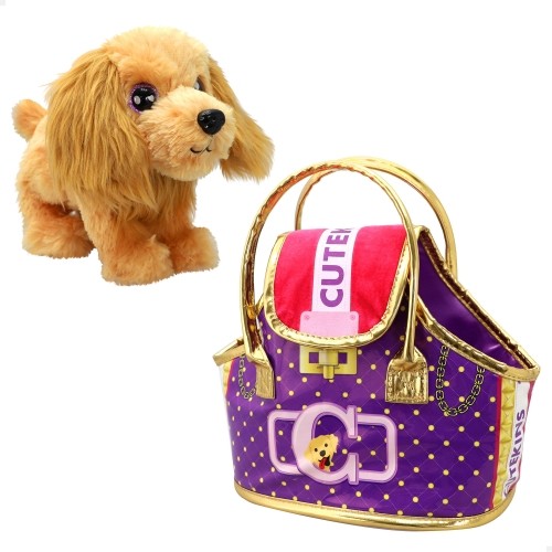 Color Baby Plīša suns Valēri 25 cm somā CuteKins 2+ CB47152 image 3