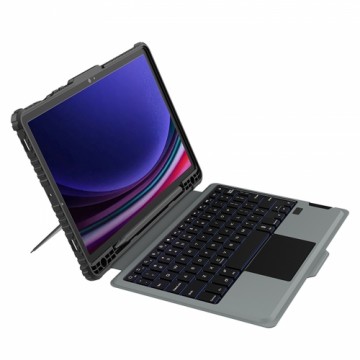 Nillkin Bumper Combo Keyboard Case (Backlit Version) for Samsung Tab S9 Black