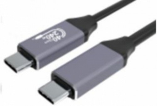 Kabelis Gembird Premium USB 4 Type-C Male - USB Type-C Male 1.5 m image 1