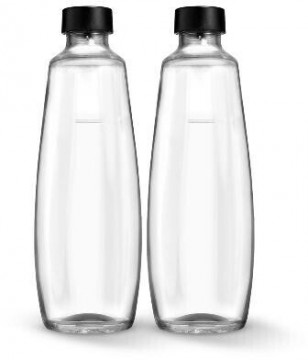 SodaStream Glasbottle for DUO 1L (2pcs pack) (1047202410)