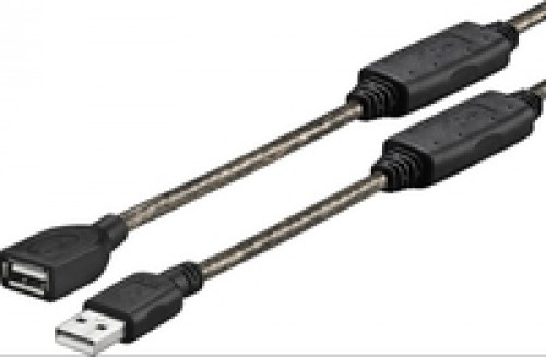 VivoLink  USB 2.0 Cable A - A M - F 10 M Built - in amplifer image 1