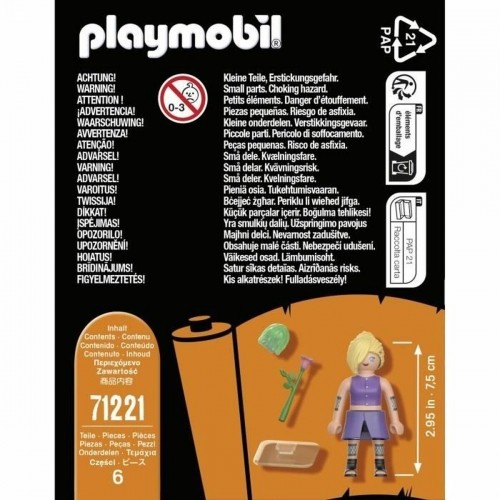 Набор игрушек Playmobil 71221 Naruto Shippuden Пластик 6 Предметы image 2