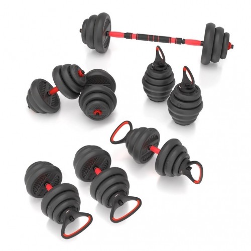 6IN1 HMS SGN120 WEIGHT SET (BARBELL, DUMBBELL AND KETTLEBELL) 20KG image 4