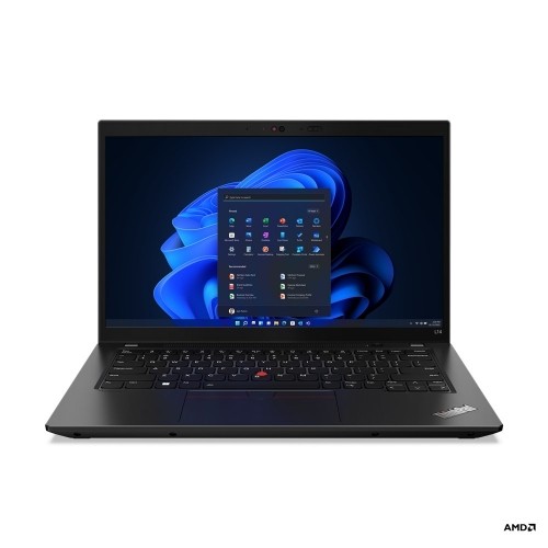 Lenovo ThinkPad L14 Laptop 35.6 cm (14") Full HD AMD Ryzen™ 5 PRO 5675U 16 GB DDR4-SDRAM 512 GB SSD Wi-Fi 6E (802.11ax) Windows 11 Pro Black image 1