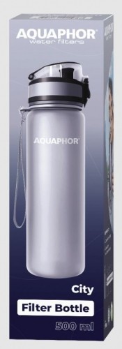 Filter bottle Aquaphor City grey 0.5 L image 4