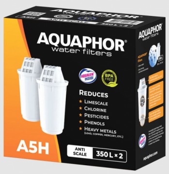 Water filter Aquaphor A5H for hard water (set of 2 pieces)