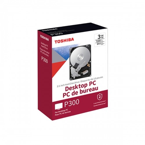 Cietais Disks Toshiba 3,5" 256 GB SSD 2 TB HDD image 3