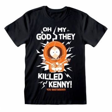 Футболка с коротким рукавом South Park They Killed Kenny Чёрный Унисекс