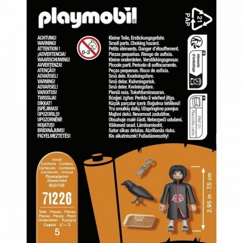 Playset Playmobil 71226 Naruto Shippuden Plastmasa image 2