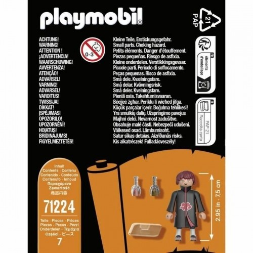 Playset Playmobil 71224 Naruto Shippuden Plastmasa image 2