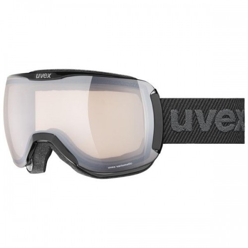 Gogle Uvex downhill 2100 V czarny błyszczący DL/silver-clear image 1