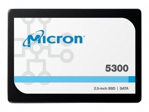 Dysk SSD Micron 5300 PRO 3.84TB SATA 2.5" MTFDDAK3T8TDS-1AW1ZABYYT (DWPD 1.2) Tray image 1
