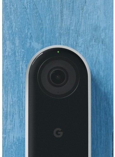 Google Nest Hello Video Doorbell, black image 2