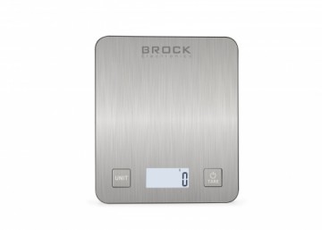 Brock Electronics Цифровые кухонные весы, питание: 3 батарейки ААА.