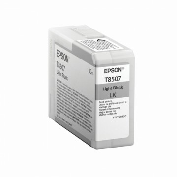 Oriģinālais Tintes Kārtridžs Epson Singlepack Light Black T850700 Melns