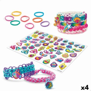 Набор для создания браслетов Cra-Z-Art Shimmer 'n Sparkle sirenas unicornios Пластик 33 x 2,5 x 5 cm (4 штук)