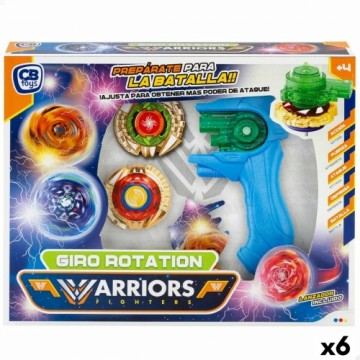 Set of spinning tops Colorbaby Warriors Fighters 6 штук