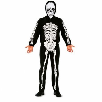 Маскарадные костюмы для детей My Other Me 7-9 Years Скелет Чёрный (2 Предметы)