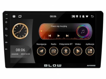 Radio BLOW AVH-9992 2DIN 9" Android/WiFi/GPS/CARPLAY