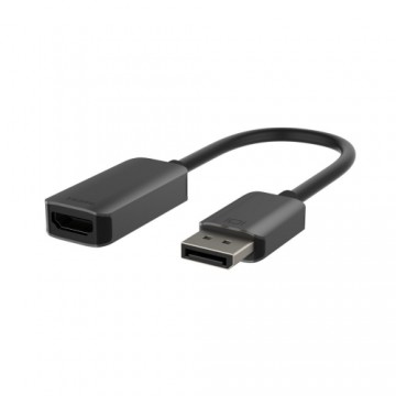 Belkin AVC011btSGY-BL 0.22 m DisplayPort HDMI Black