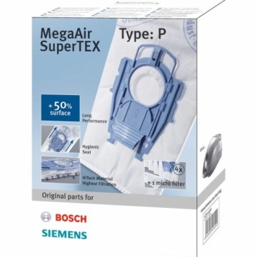 Siemens Staubsaugerbeutel MegaAir SuperTEX VZ41AFP (4+1) Typ P