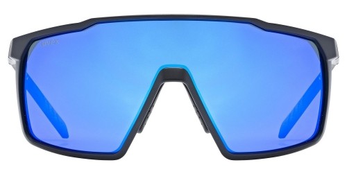 Brilles Uvex mtn perform S black matt / mirror blue image 1